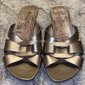 Monterio Bay Club Gold Sandals